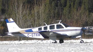 Beechcraft A36 Bonanza Takeoff [upl. by Suedama]