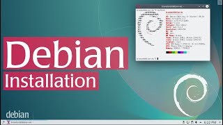 Download and Installation of Debian 107  Nonfree Drivers [upl. by Alard]