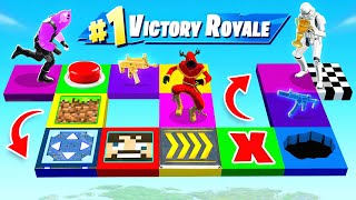 MY BOARD GAME in Fortnite [upl. by Anaicilef289]