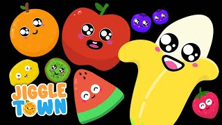 Fruit Sensory  Cute Dancing Fruits Animation [upl. by Ellissa47]