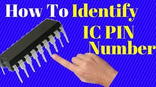 how to identify ic pin number [upl. by Matheson]