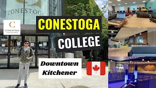 Conestoga College  Downtown Campus Tour  Kitchener [upl. by Orman]