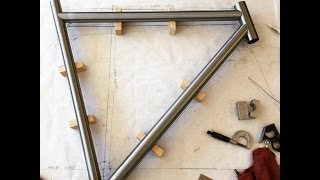 My first bicycle frame build from start to finish [upl. by Yenwat]