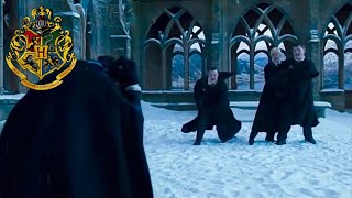 Harry Potter “Snowball Fight” Deleted  Extended Scenes [upl. by Jo-Ann931]