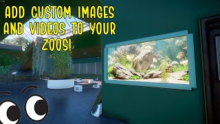 Import Custom Images and Videos  Planet Zoo Billboards Tutorial [upl. by Arraek]