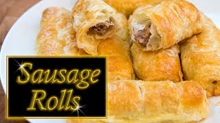 Sausage rolls Puff Pastry [upl. by Tegan]