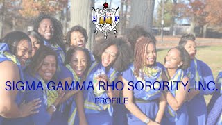 Sigma Gamma Rho Sorority Inc Profile [upl. by Valora]