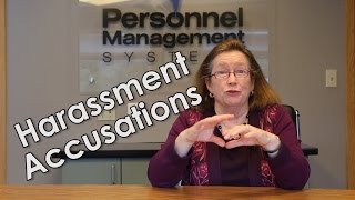 How to Handle Harassment Accusations in the Workplace [upl. by Nariko409]