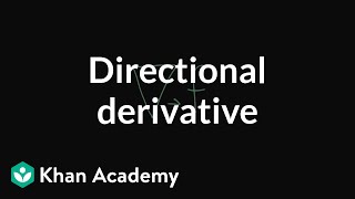 Directional derivative [upl. by Kennith]