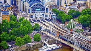 A Walk Around Londons Charing Cross Railway Station [upl. by Casimire]