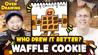 We made Cookie Run artists draw a new Cookie OvenDrawing 1 [upl. by Nimaynib]