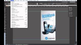 COMMENT METTRE DES BORDS PERDUS SUR INDESIGN [upl. by Darooge421]