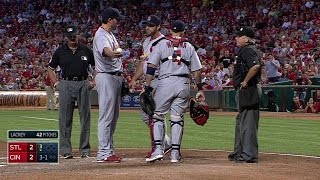 STLCIN Lackey gets ejected from the game in the 3rd [upl. by Tanberg]