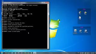 How to make a Bootable USB flash drive using Command Prompt [upl. by Nonahs271]