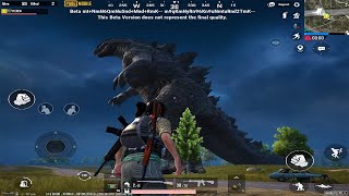 GODZILLA ERANGEL PUBG MOBILE TEST SERVER [upl. by Nim]