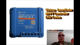 What do the LEDs tell you on a Victron SmartSolar MPPT charge Controller [upl. by Drawyah]