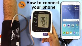 Getting Started with OMRON Blood pressure monitor [upl. by Brit]