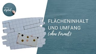 Flächeninhalt und Umfang  das bedeuten die Begriffe [upl. by Etom]