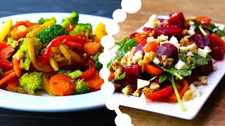 8 Healthy Vegetable Recipes For Weight Loss [upl. by Herve228]