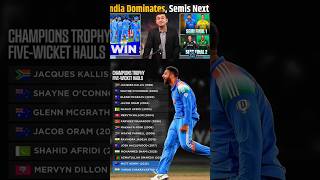 India ke 3 bowler ne champion trophy me 5 wickets leye ha [upl. by Nyletak]