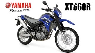 YAMAHA XT660R TESTRIDEREVIEW [upl. by Daegal179]