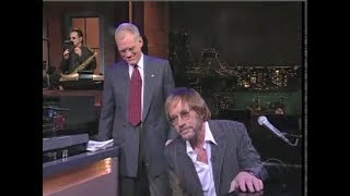 Warren Zevon Collection on Letterman 19821993  2002 Recut [upl. by Nylsoj]