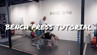 Bench Press Technique Tutorial [upl. by Pritchett]