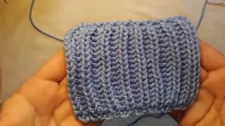 How to Knit the One Row Brioche Scarf [upl. by Ignacia]