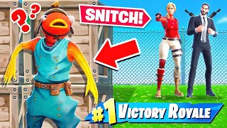 HIDE or SNITCH to WIN Fortnite [upl. by Drida]