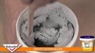 How to  Grote Gatenvuller  Alabastine [upl. by Lexis]