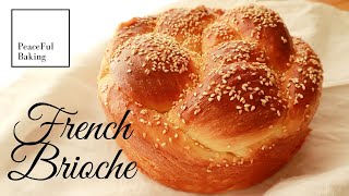 Classic French Braided Brioche With Poolish [upl. by Cilka]