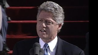 Bill Clinton inaugural address Jan 20 1993 [upl. by Mackoff]