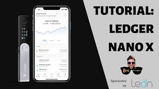 How To Use A Bitcoin Hardware Wallet Ledger Nano X [upl. by Ojadnama]