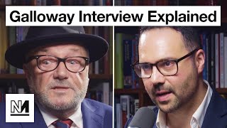 THAT Galloway Interview Aaron Bastani Breaks It Down [upl. by Sew]