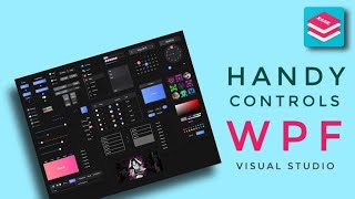 WPF Tutorial  XAML UI design in Visual studio blend 2019  HandyControls UI Library  C WPF [upl. by Llerihs]