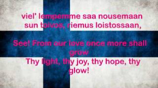 Finland National Anthem English lyrics [upl. by Llenrup]