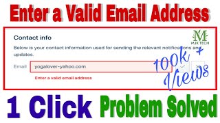 Why is my email address not valid [upl. by Sanoy562]