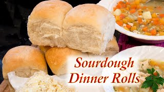 Sourdough Dinner Rolls [upl. by Sill262]