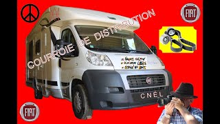 FIAT ducato Comment changer la courroie de distribution [upl. by Ned869]