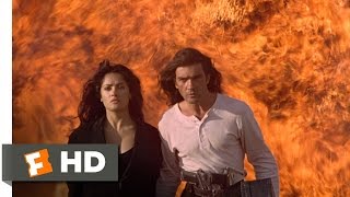 Desperado 58 Movie CLIP  Rooftop Escape 1995 HD [upl. by Reffotsirhc54]