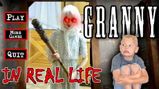 Escaping GRANNY In Real Life 5 Days At Aspen Grannys Basement House [upl. by Noiro]