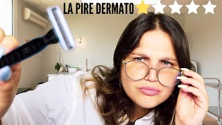 ASMR FRANÇAIS ☽ ROLEPLAY  La pire dermatologue 😱 [upl. by Dulcle]