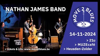 Nathan James Band USANL  MUZEcafé Heusden Zolder  14 nov 2024  video 4 [upl. by Edveh]