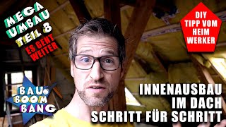 DIY Dachgeschoss Ausbau Meine Schritte genau erklärt [upl. by Lanford602]