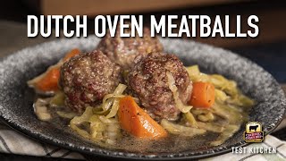 Corned Beef Meatballs amp Cabbage Recipe [upl. by Aicenaj]