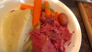 Corned Beef and Cabbage boiled dinner [upl. by Ahel]