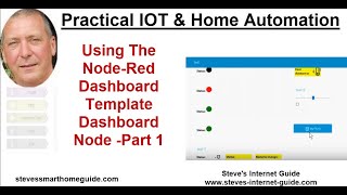 Using The NodeRed Template UI Node or Widget [upl. by Atirb]