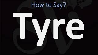 How to Pronounce Tyre BIBLE Lebanon [upl. by Anna-Diana]