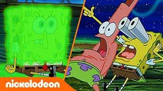 Bob Esponja  Feliz Halloween  Nickelodeon en Español [upl. by Divan148]