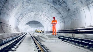 Worlds Longest Tunnel  How It Was Built  Full Documentary [upl. by Dagney]